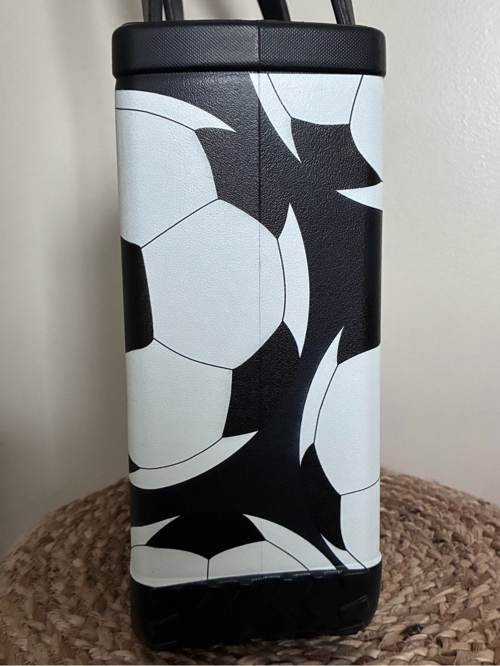 NWT! Bogg Baby Bag “Let’s Kick It” Soccer Pattern - Medium Size - Picture 4 of 10